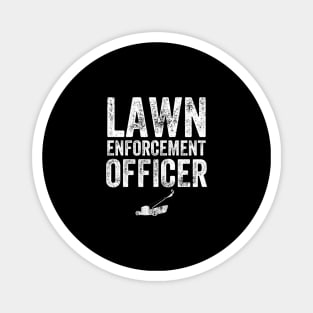 Lawn enforcement officer Magnet